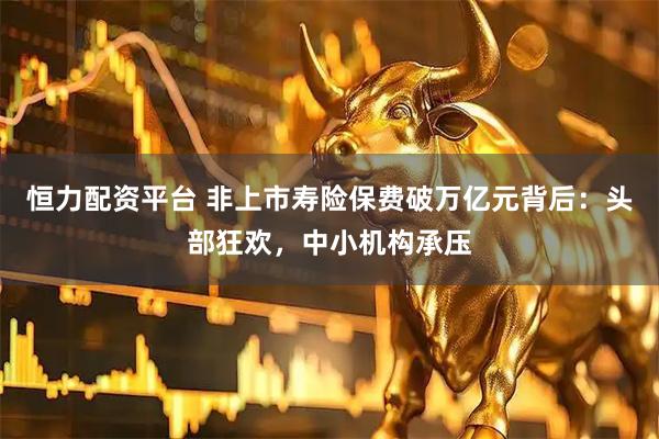 恒力配资平台 非上市寿险保费破万亿元背后：头部狂欢，中小机构承压